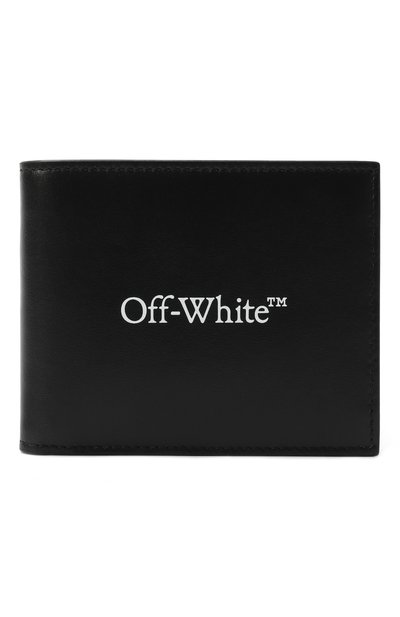 Мужской кожаное портмоне OFF-WHITE, арт. 0MNC085C99LEA001