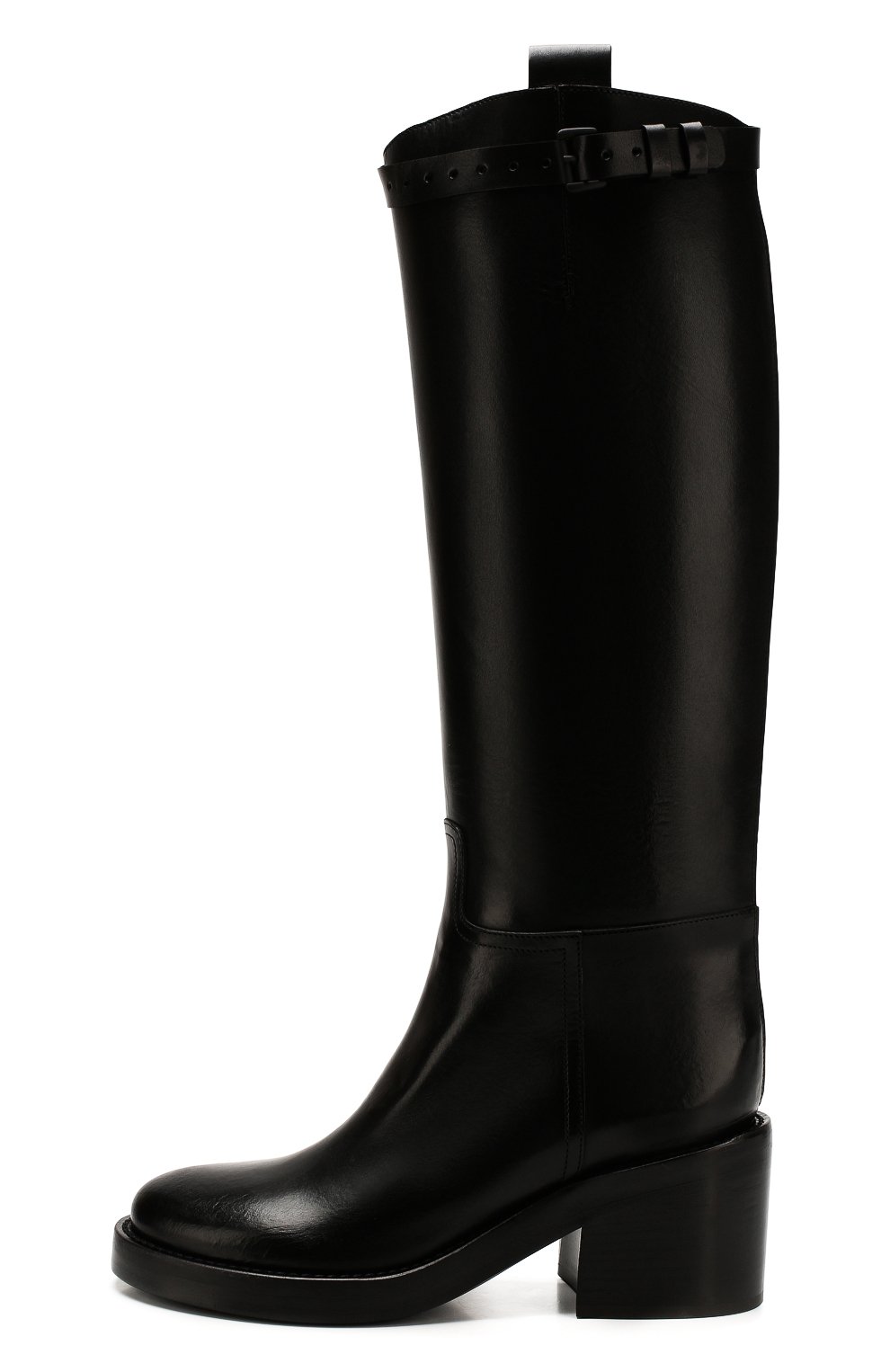 Кожаные сапоги ANN DEMEULEMEESTER, арт. 1914-2804-366-099, фото 3