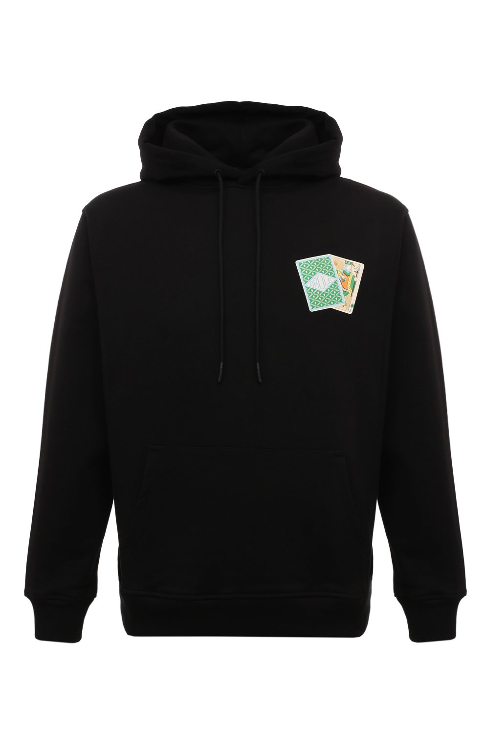 Хлопковое худи DROLE DE MONSIEUR, арт. D-H0156-C0127-BL, фото 1