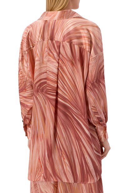 Шелковая рубашка KITON, арт. D52431K0869G01, фото 4