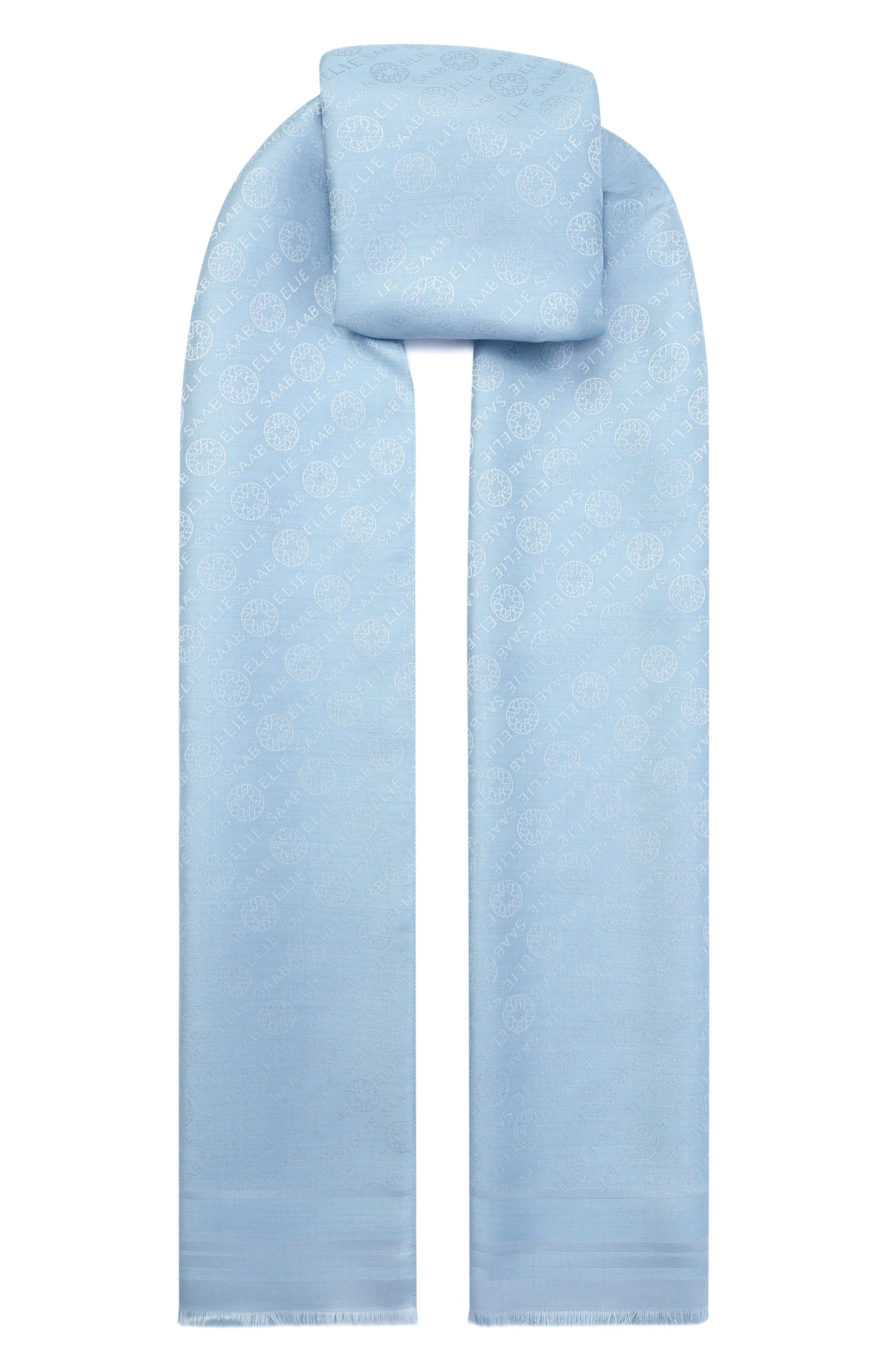 Шарф из шелка и шерсти ELIE SAAB, арт. 710010410, фото 1
