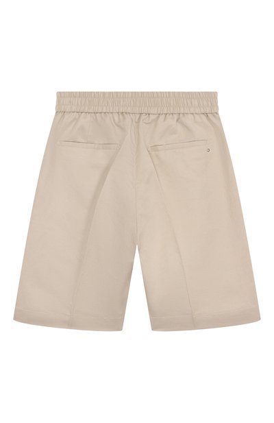 Шорты изо льна и шелка STEFANO RICCI JUNIOR светло-бежевого цвета по цене 77250 руб., арт. Y1T5100100/LK001S, фото 2 Шорты изо льна и шелка STEFANO RICCI JUNIOR, арт. Y1T5100100/LK001S, фото 2