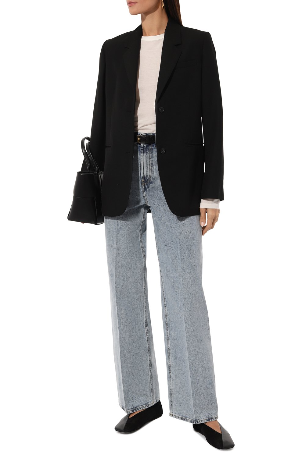 Хлопковый лонгслив JIL SANDER, арт. J40GC0006/J45031, фото 2