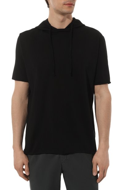 Хлопковое худи HANNES ROETHER, арт. 111112/HU35MPTY.253, фото 3