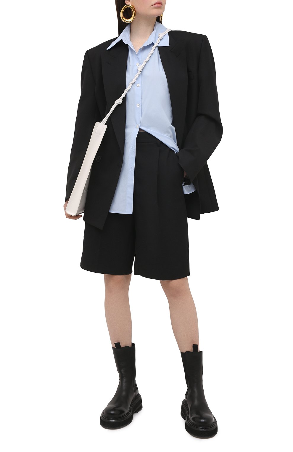 Хлопковая рубашка ACNE STUDIOS, арт. AC0349, фото 2