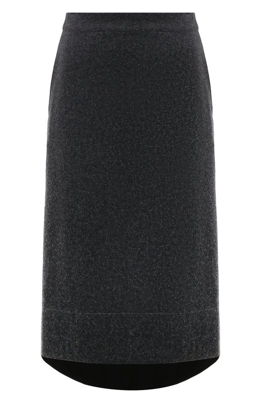 Шерстяная юбка Jil Sander J40MA0115/J40119 Серый J40MA0115/J40119