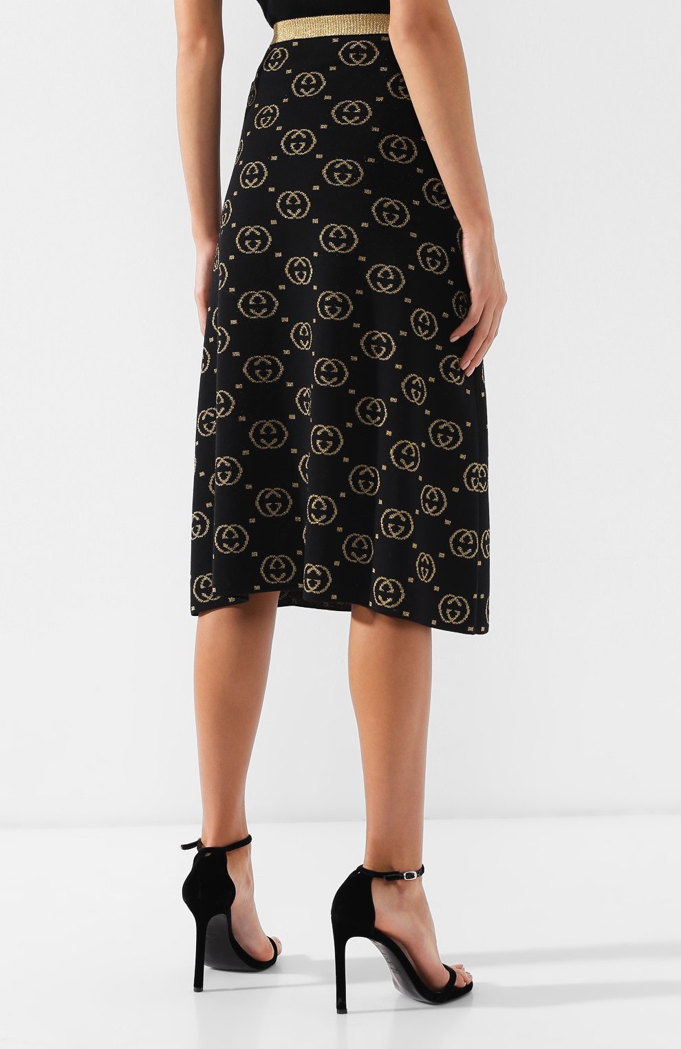 Шерстяная юбка GUCCI, арт. 555179/XKAH9, фото 4