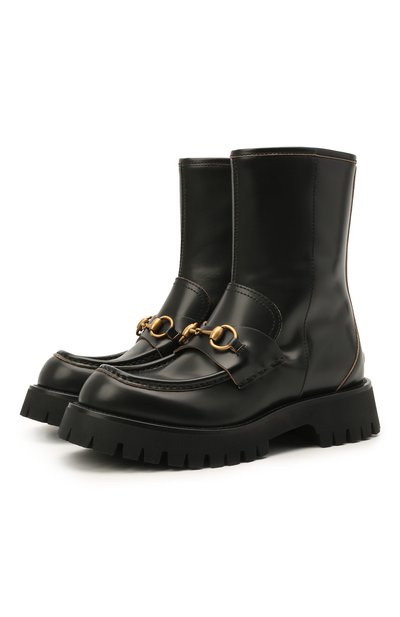 Кожаные ботинки GUCCI, арт. 643900/DS800, фото 1