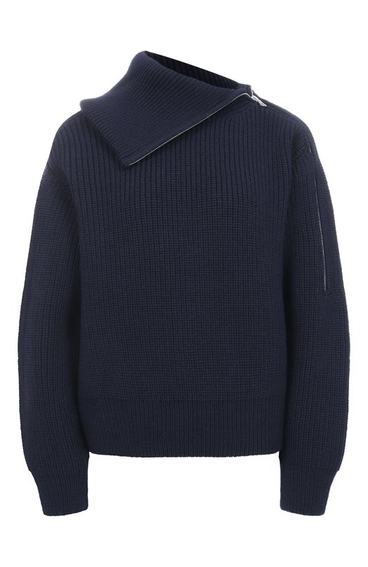 Шерстяной свитер Dries Van Noten 011235-2707-900 Синий 011235-2707-900