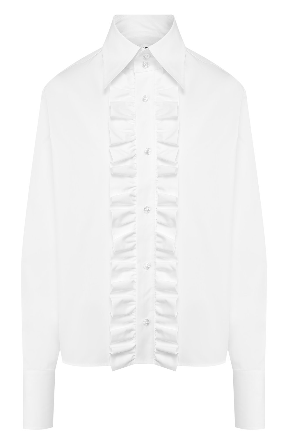 Хлопковая рубашка SAINT LAURENT, арт. 614790/Y227W, фото 1