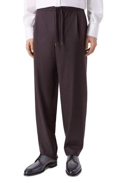 Кашемировые брюки GIORGIO ARMANI, арт. GM000249/TE10115, фото 3