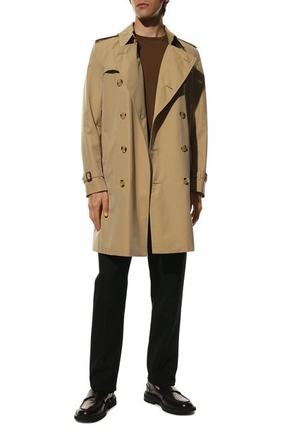 Хлопковый тренч BURBERRY, арт. 8045859, фото 2