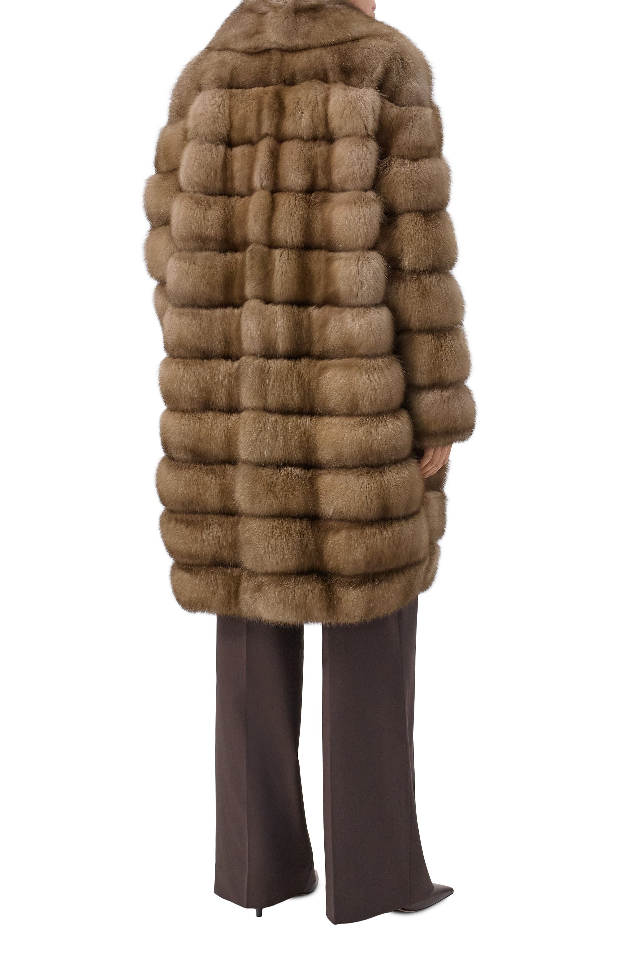 Шуба из соболя SIMONETTA RAVIZZA, арт. F05C0109Z1B/TS, фото 4