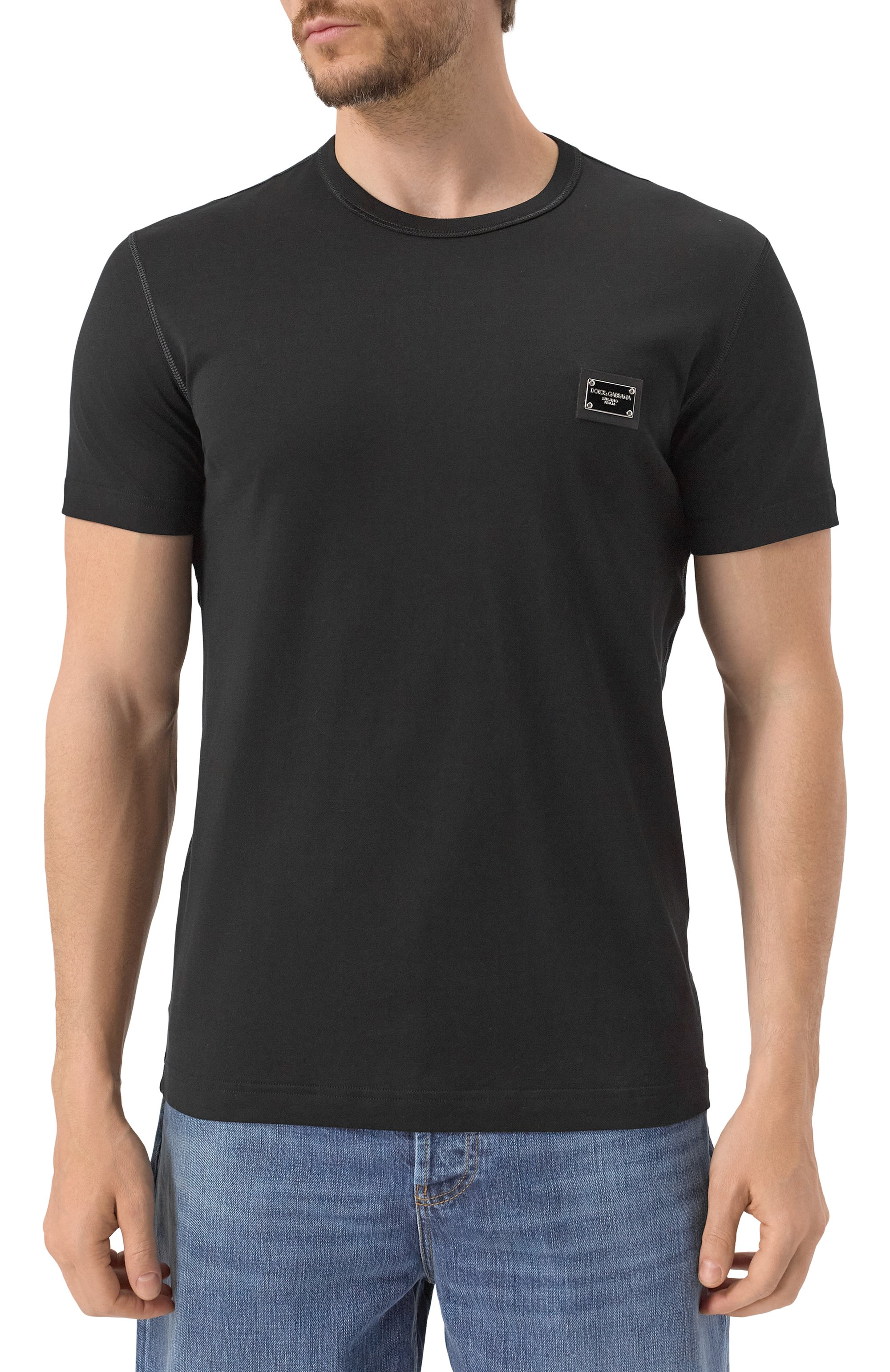 Хлопковая футболка DOLCE & GABBANA, арт. G8PT1T/G7F2I, фото 3