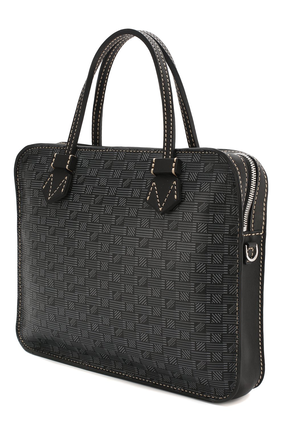 Кожаная сумка для ноутбука MOREAU, арт. SCAPMMIBVBBNSTB, фото 3