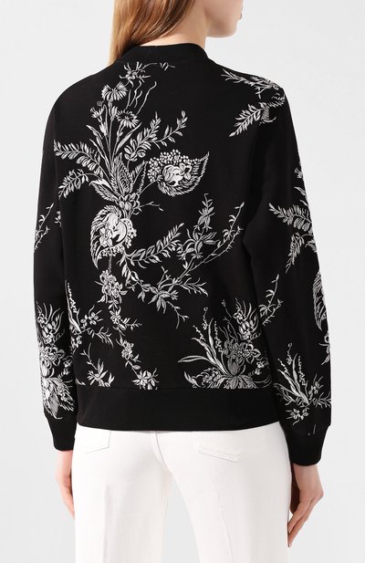 Хлопковый кардиган DRIES VAN NOTEN черного цвета по цене 44400 руб., арт. 201-11115-9626, фото 4 Хлопковый кардиган DRIES VAN NOTEN, арт. 201-11115-9626, фото 4