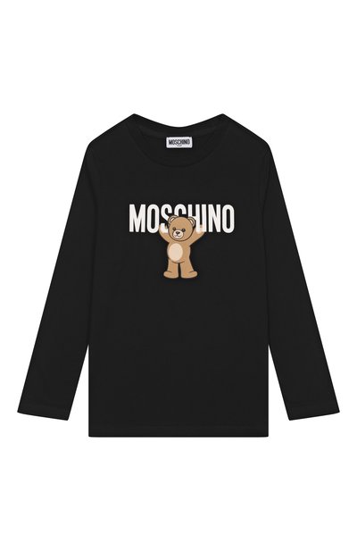 Хлопковый лонгслив MOSCHINO, арт. HT000J/LAA10/10-14