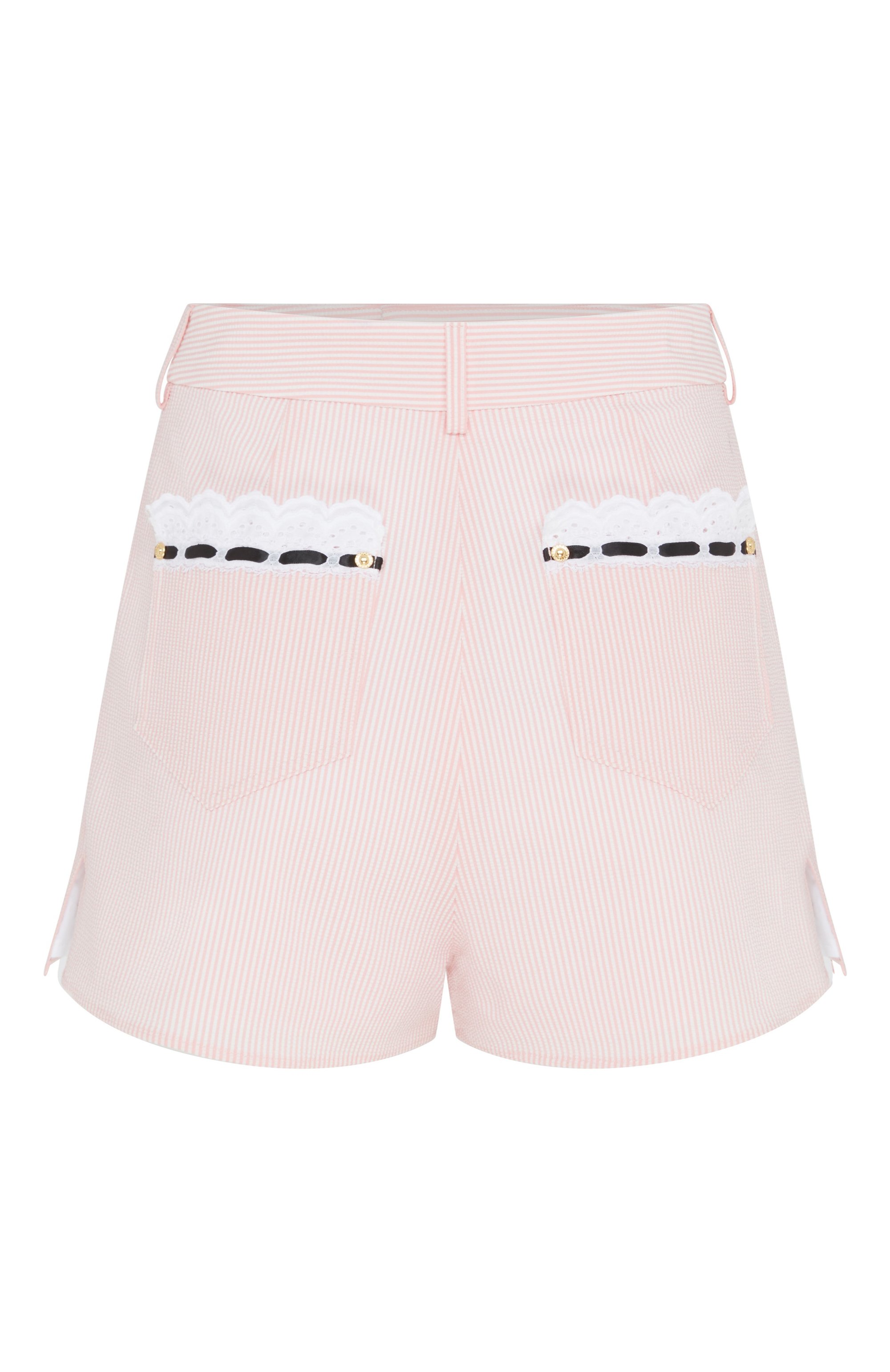 Шорты miffy AGENT PROVOCATEUR розового цвета по цене 36900 руб., арт. AP12848681100, фото 2 Шорты miffy AGENT PROVOCATEUR, арт. AP12848681100, фото 2