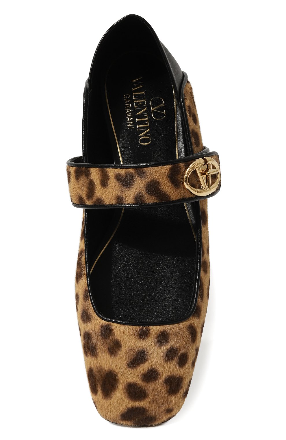 Кожаные балетки vlogo locker VALENTINO, арт. 5W2S0JV2/LWD, фото 6