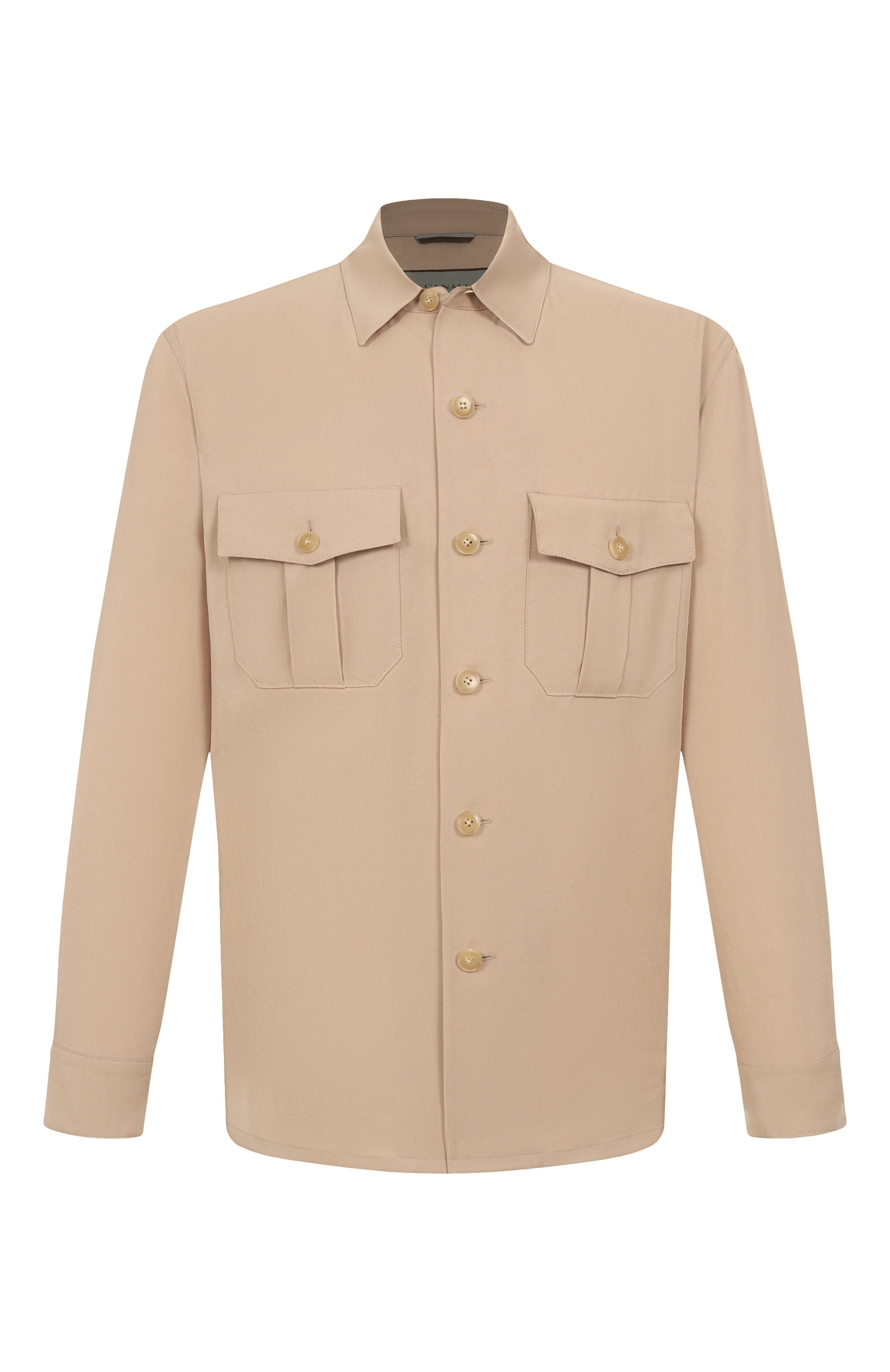 Рубашка из лиоцелла CANALI, арт. 31016/AE05574, фото 1