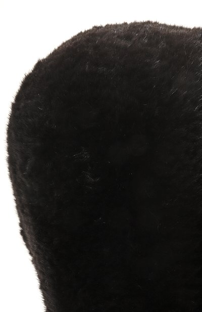 Меховой капюшон из норки VICTORIA KUSENKOVA черного цвета по цене 75900 руб., арт. 192850002060, фото 4 Меховой капюшон из норки VICTORIA KUSENKOVA, арт. 192850002060, фото 4