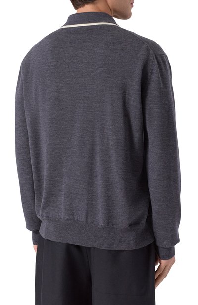 Шерстяное поло JIL SANDER, арт. J22GL0119-J14782, фото 4