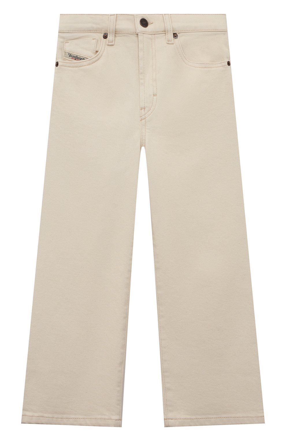 Джинсы DIESEL кремового цвета по цене 21600 руб., арт. J00808-KXBDB, фото 1 Джинсы DIESEL, арт. J00808-KXBDB, фото 1