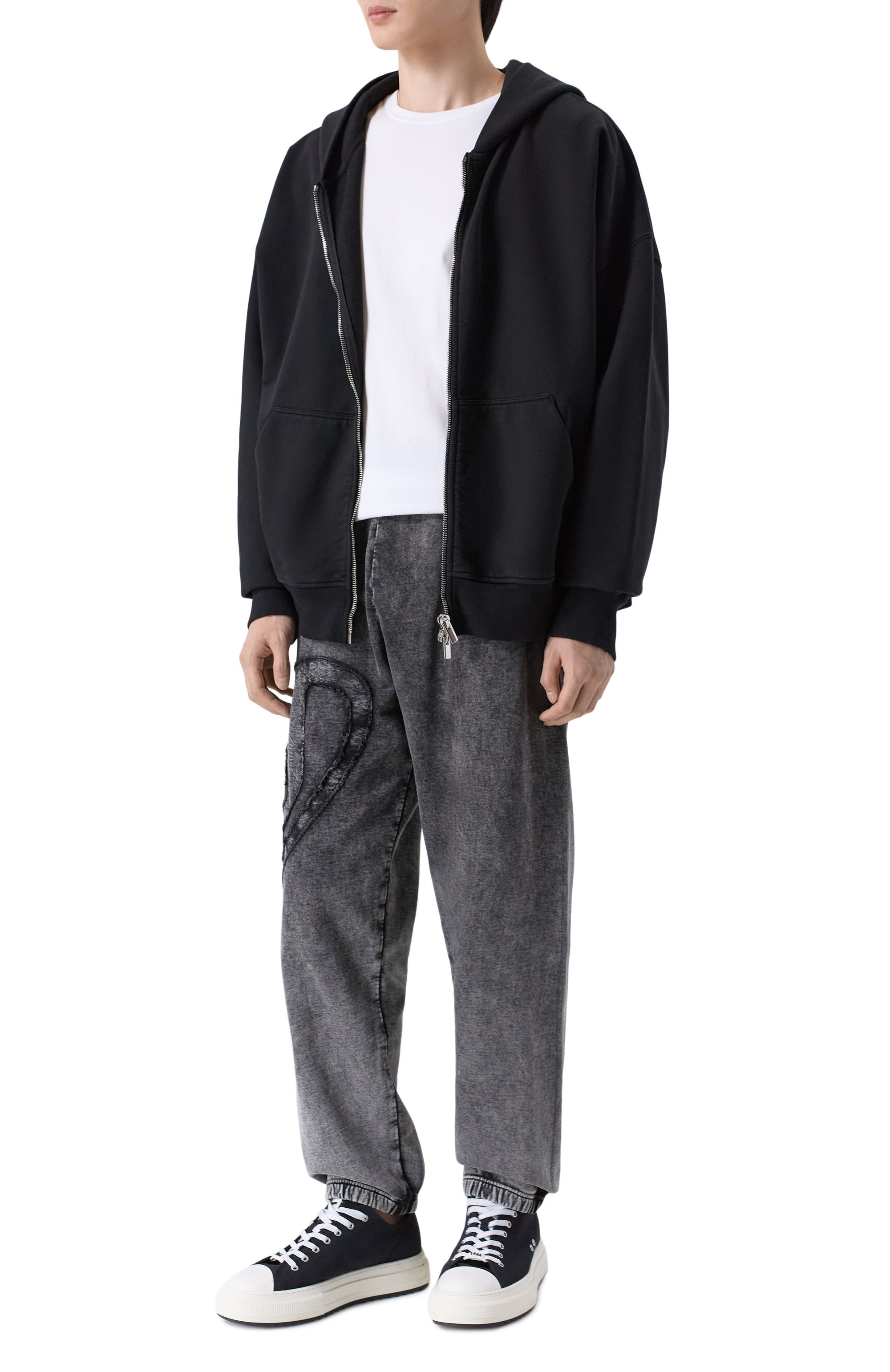 Хлопковые джоггеры DIESEL, арт. A19324/0KIBZ, фото 2