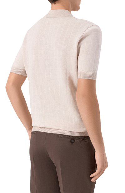 Поло изо льна и хлопка GRAN SASSO, арт. 57116/18662, фото 4