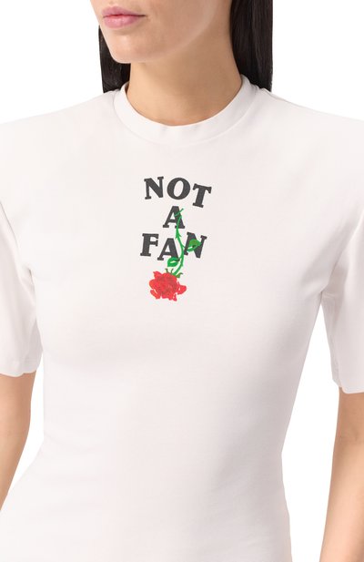 Хлопковая футболка SSHEENA, арт. 25SSTEE TS25009, фото 5