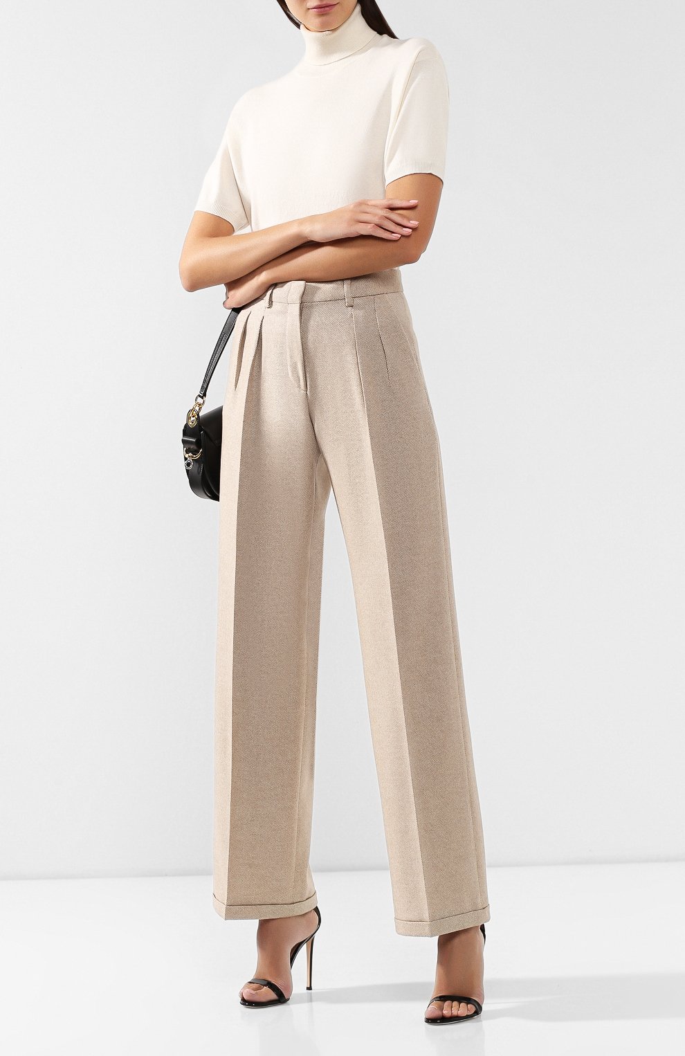 Брюки из смеси шерсти и кашемира KITON, арт. D48110K04S09, фото 2