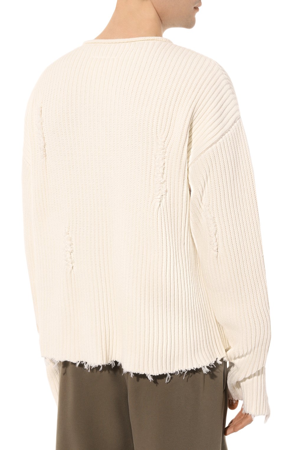 Хлопковый свитер MM6, арт. S62HL0009/S18255, фото 4