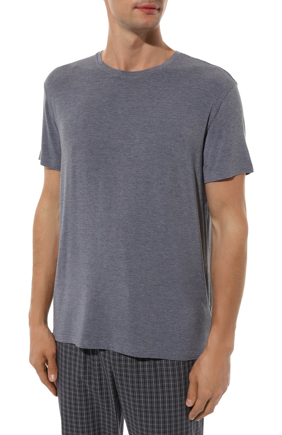 Футболка DEREK ROSE серого цвета по цене 17450 руб., арт. 3048-L0ND011, фото 3 Футболка DEREK ROSE, арт. 3048-L0ND011, фото 3