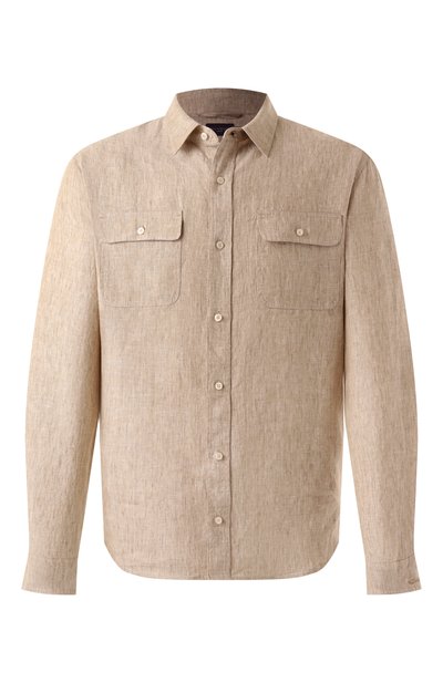 Мужская льняная рубашка PAUL&SHARK, арт. 25413252/XL