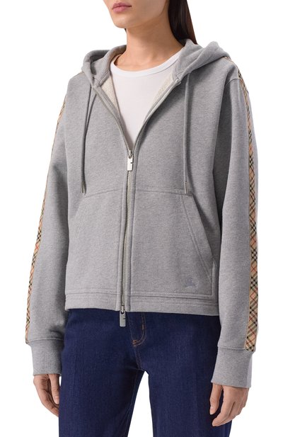 Хлопковая толстовка BURBERRY, арт. 8118973, фото 3