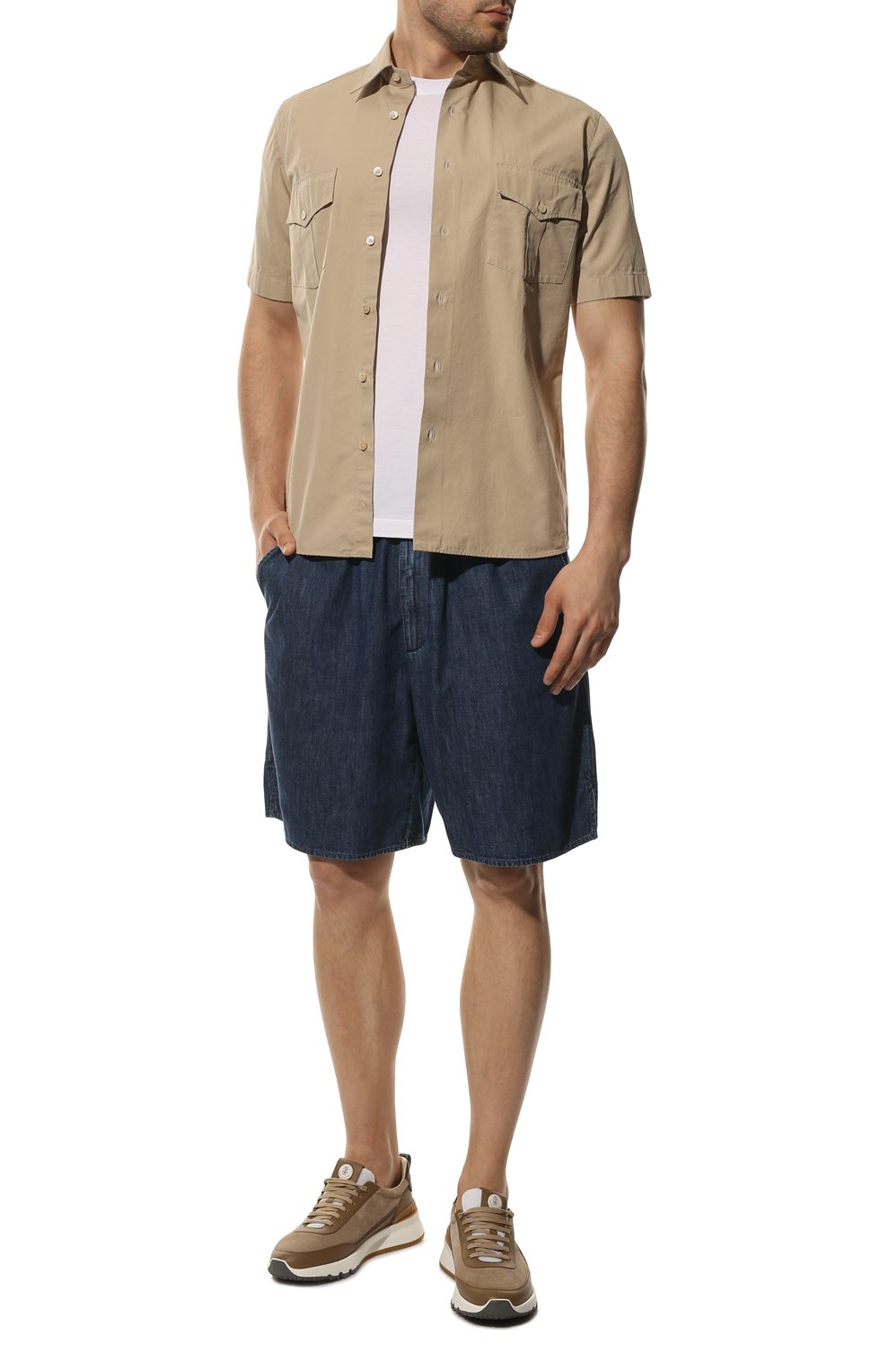 Хлопковая рубашка ALESSANDRO GHERARDI, арт. ARMYMM/6895, фото 2