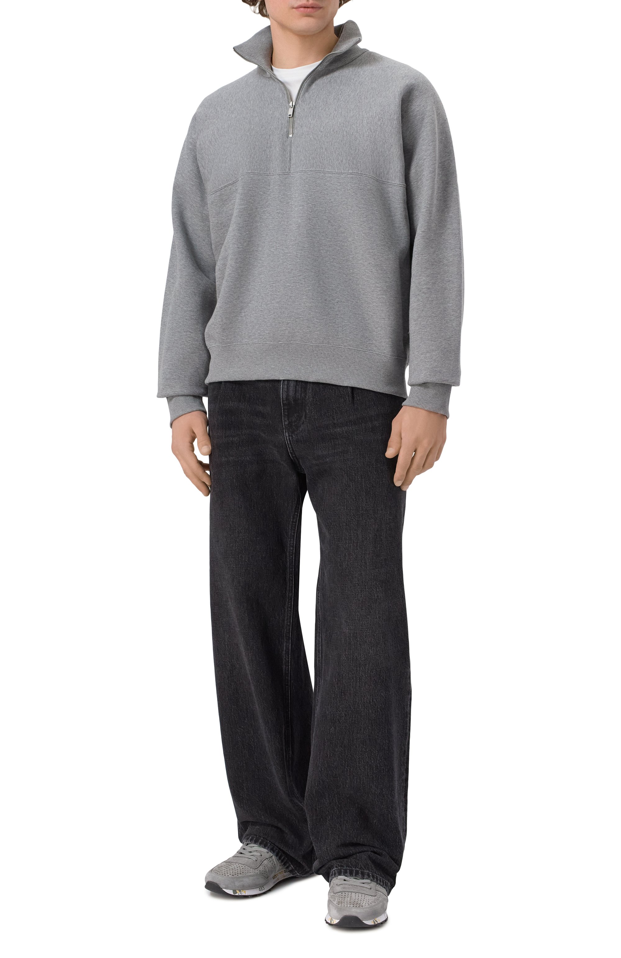 Замшевые кроссовки eric PREMIATA серого цвета по цене 31500 руб., арт. ERIC/VAR 8231, фото 2 Замшевые кроссовки eric PREMIATA, арт. ERIC/VAR 8231, фото 2