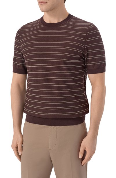 Джемпер из хлопка и лиоцелла BOSS, арт. 50560482, фото 3