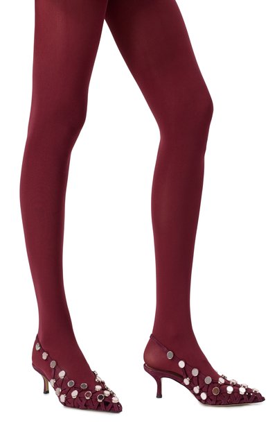 Замшевые туфли grid THE ATTICO, арт. 250WSH00844/LBT007SA, фото 3