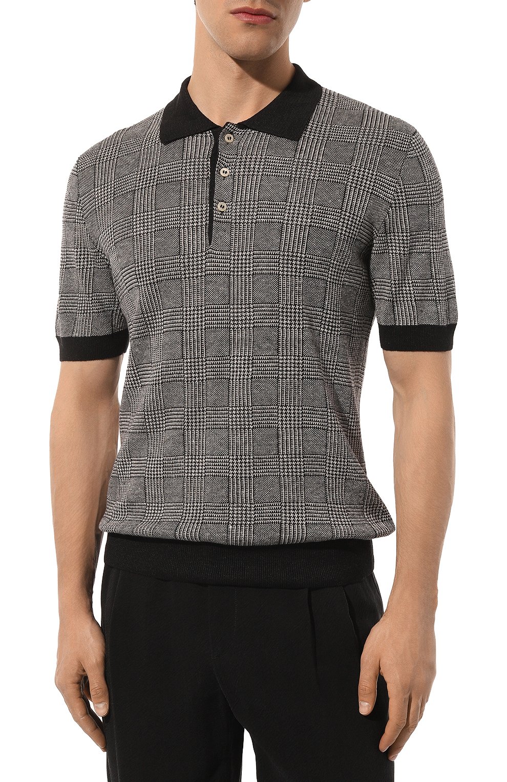 Поло изо льна и хлопка GRAN SASSO, арт. 57118/18644, фото 3