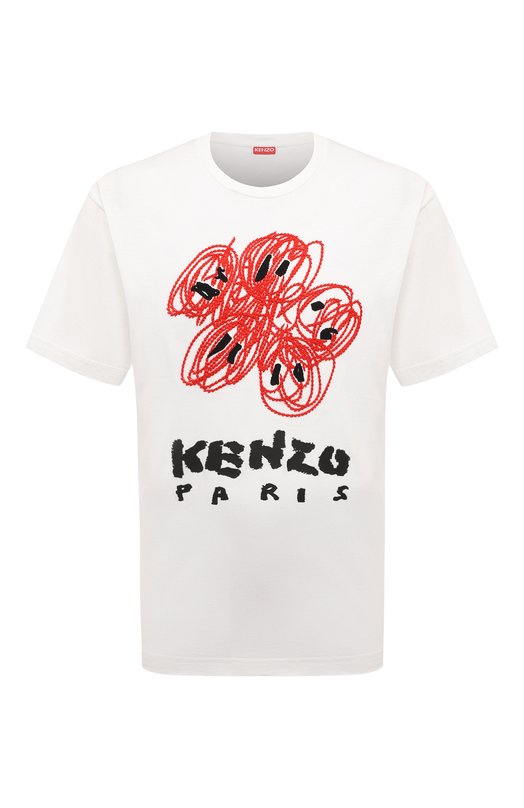 фото Хлопковая футболка kenzo