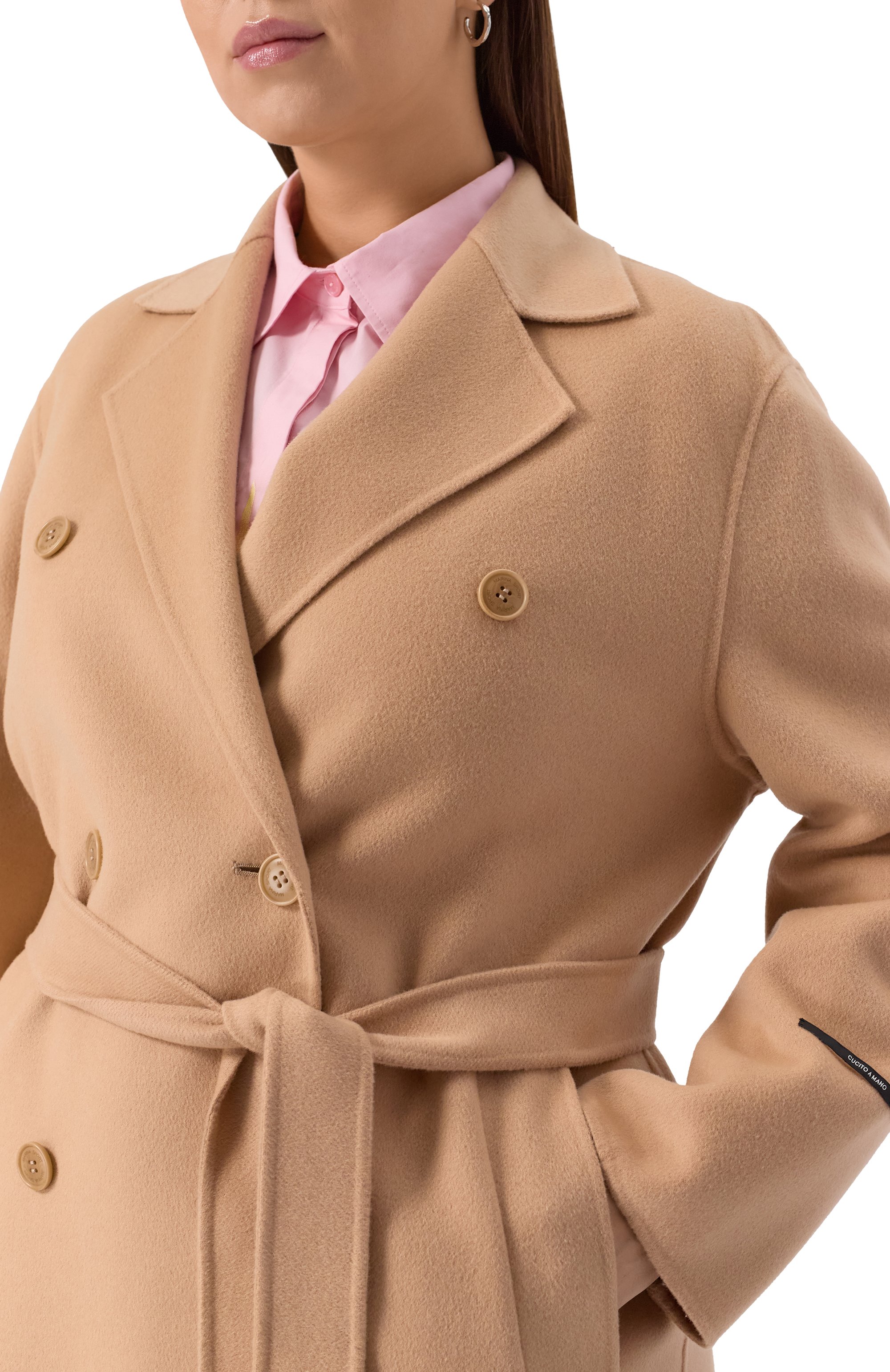 Шерстяное пальто MARINA SPORT, арт. SH0W, фото 5