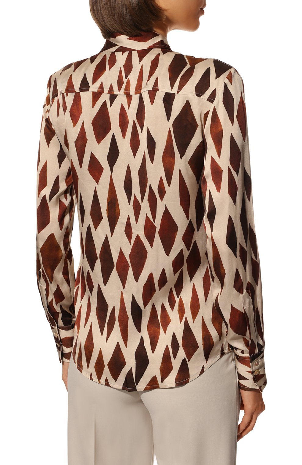 Рубашка из вискозы ANTONELLI FIRENZE, арт. C0T0GNAT0/H1089-334C, фото 4