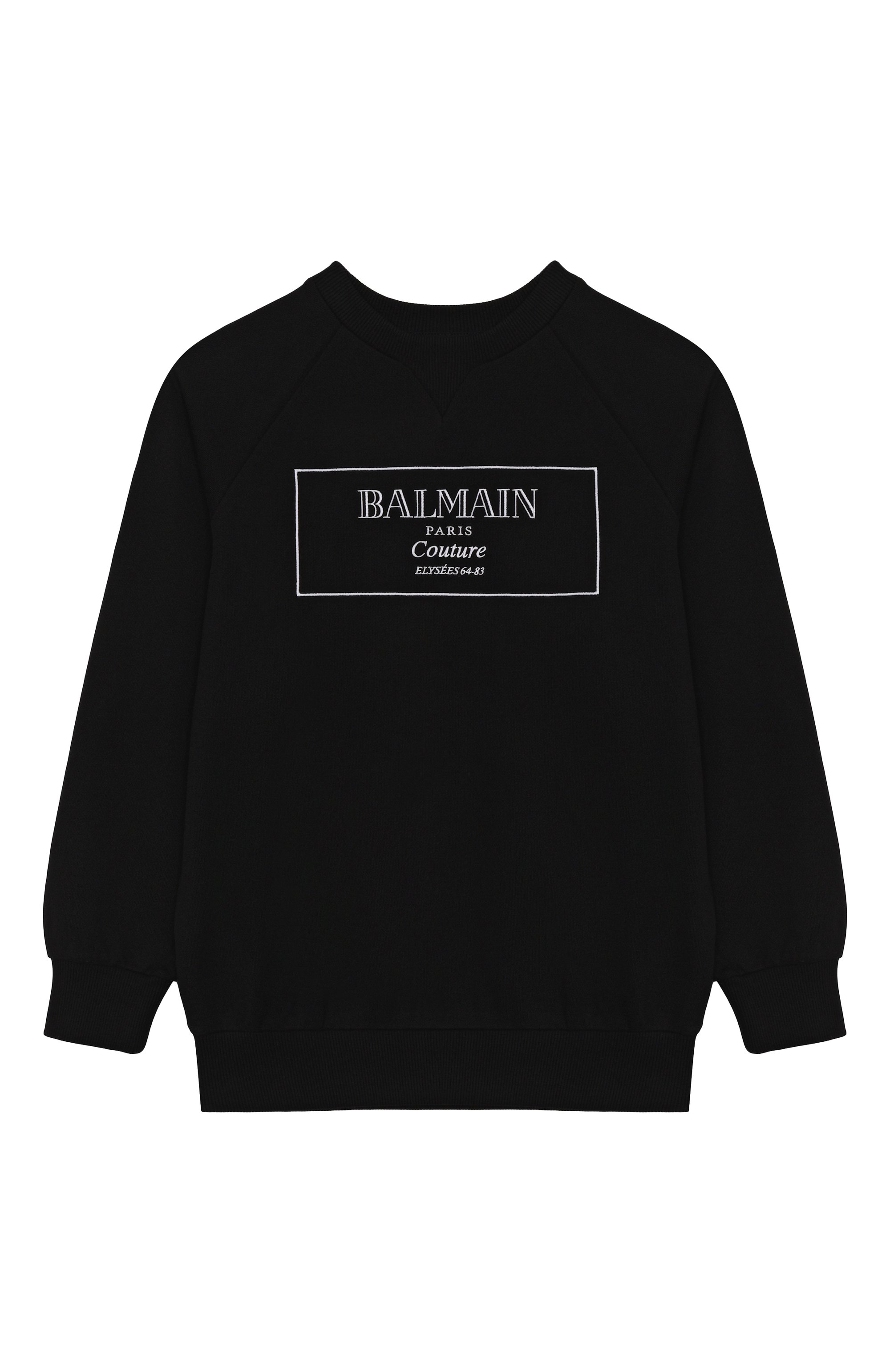 Хлопковый свитшот BALMAIN, арт. BX4P80, фото 1