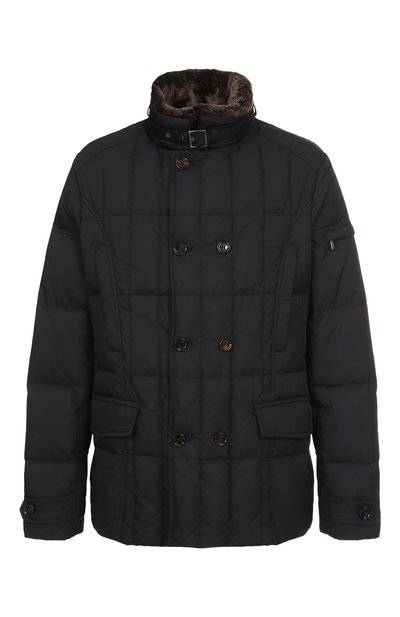 Мужская пуховик siro-km с отделкой из меха кролика MOORER, арт. SIR0/KM