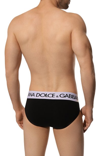 Хлопковые брифы DOLCE & GABBANA, арт. M3D03J/0NN97, фото 3