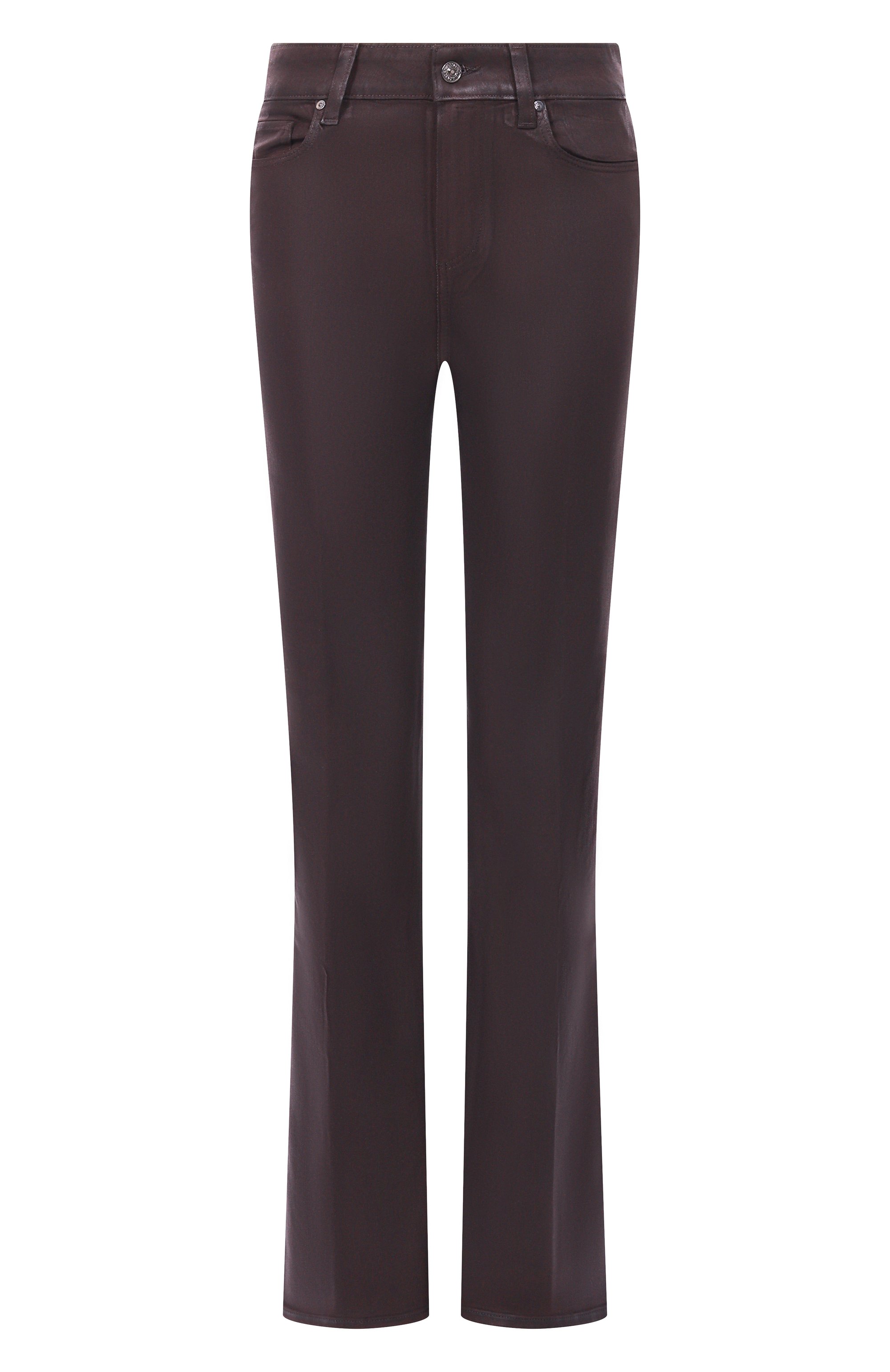 Джинсы laurel canyon PAIGE темно-коричневого цвета по цене 49250 руб., арт. 6114799-6498, фото 1 Джинсы laurel canyon PAIGE, арт. 6114799-6498, фото 1