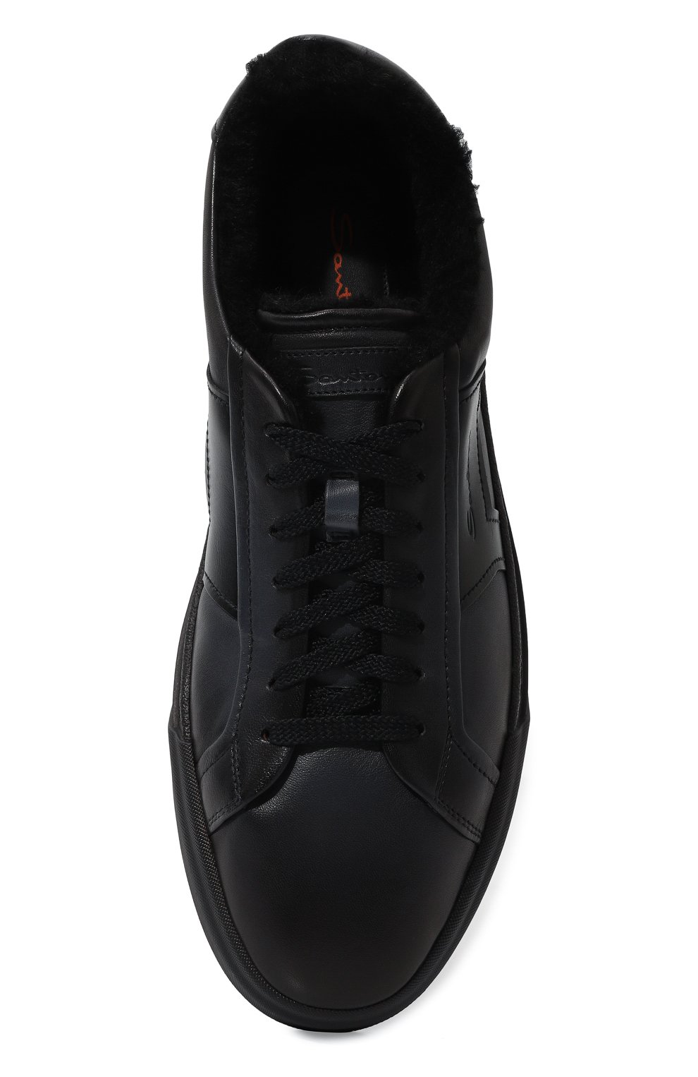 Кожаные кеды gloria SANTONI, арт. MBGT217790CNPSS5, фото 6