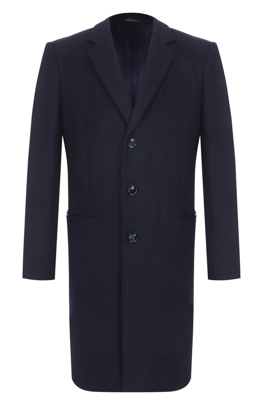 Шерстяное пальто Giorgio Armani GM000643/TE16788 Синий GM000643/TE16788