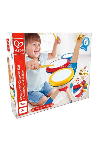 Музыкальная игрушка барабанная установка HAPE, арт. E0613_HP